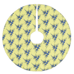 Jupon De Sapin En Polyester Brossé Illustration du dragon bleu des limaces de mer