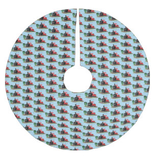 Jupon De Sapin En Polyester Brossé Illustration d'une locomotive à vapeur mûre