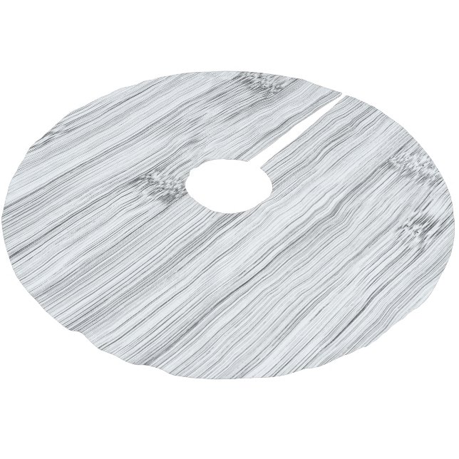 Jupon De Sapin En Polyester Brossé imprimé en bambou gris cool (Angle)