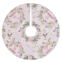 Joyeux Nutcracker rose Vacances Beaux message pers