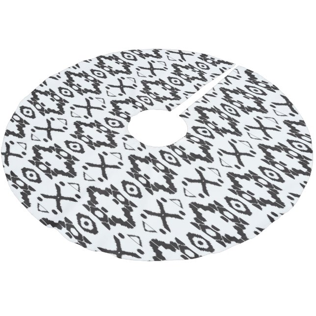 Jupon De Sapin En Polyester Brossé Jupe arborescente (Angle)