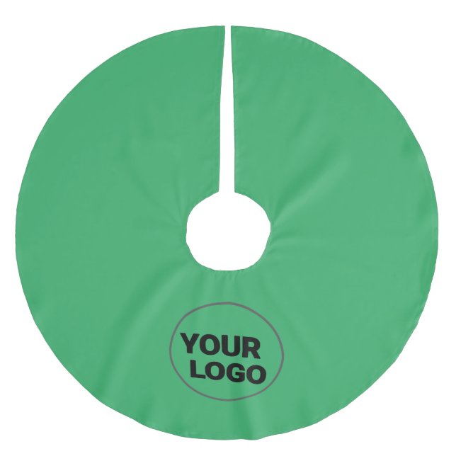 Jupon De Sapin En Polyester Brossé Jupe arborescente (Devant)