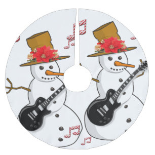 Jupon De Sapin En Polyester Brossé Jupe d'arbre de Noël