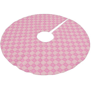 Jupon De Sapin En Polyester Brossé Jupe d'arbre rose sinistre Sud-Ouest occidental Bo