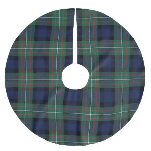 Jupon De Sapin En Polyester Brossé Jupe de Noël Ferguson Clan tartan,