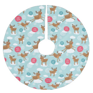 Jupon De Sapin En Polyester Brossé Jupe de sapin de Noël