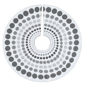 Jupon De Sapin En Polyester Brossé Jupe personnalisée moderne d'arbre