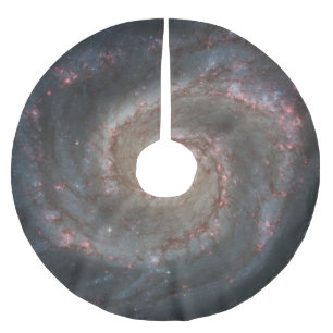 Jupon De Sapin En Polyester Brossé La galaxie Whirlpool M51 et son compagnon dans l'e