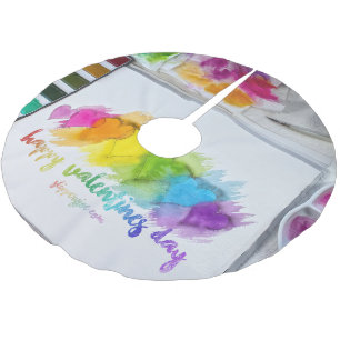 Jupon De Sapin En Polyester Brossé La Saint-Valentin de SlipperyJoe's sentiment LGBTQ