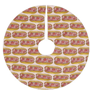 Jupon De Sapin En Polyester Brossé Lobster Roll Portland Maine Sandwich aux fruits de