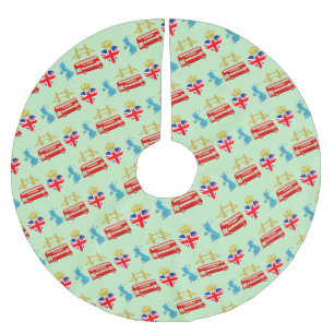 Jupon De Sapin En Polyester Brossé Londres, Royaume-Uni, Icônes touristiques britanni