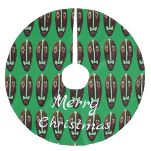 Jupon De Sapin En Polyester Brossé Long Tonnerre de Masque Tiki