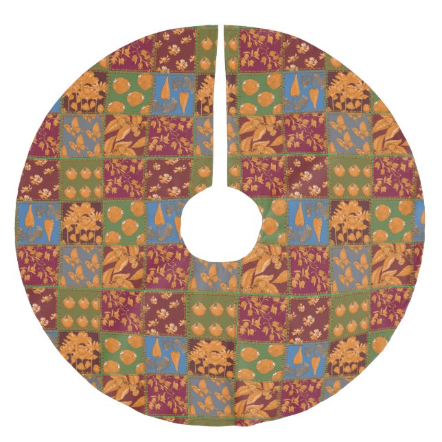 Jupon De Sapin En Polyester Brossé Masha et 3 ours (Devant)