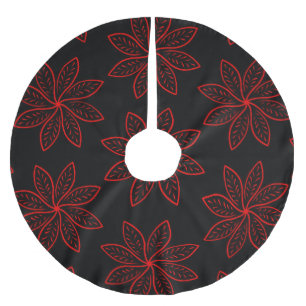Jupon De Sapin En Polyester Brossé Motif criminel sur noir