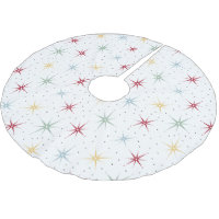 Motif de début de l'ère atomique mi-siècle Noël