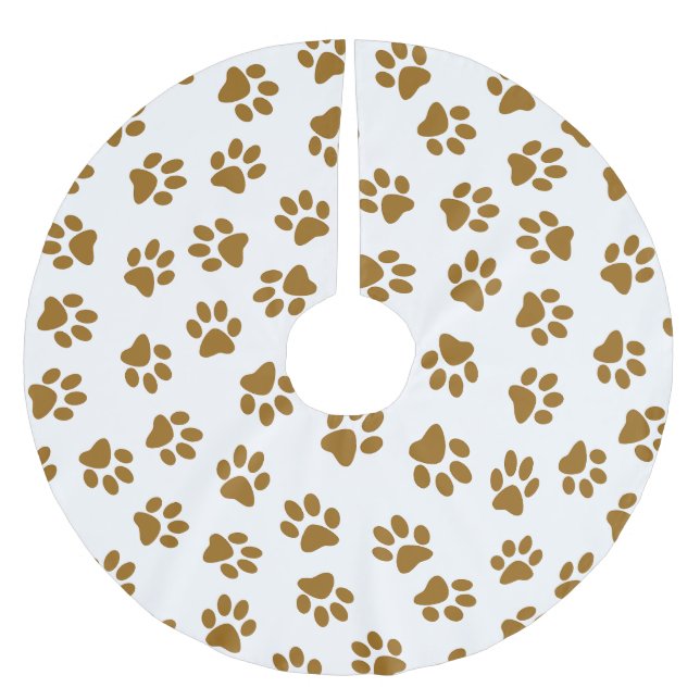 Jupon De Sapin En Polyester Brossé Motif De Pailles, Pailles De Chien, Pailles D'Or O (Devant)