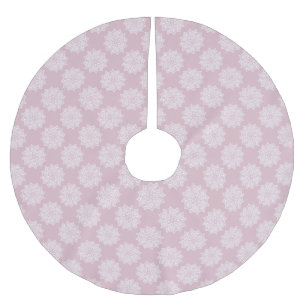 Jupon De Sapin En Polyester Brossé Motif mandala rose clair élégant et joli pour fill