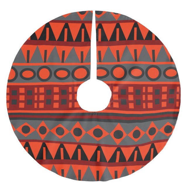 Jupon De Sapin En Polyester Brossé Motif natif Aztec (Devant)