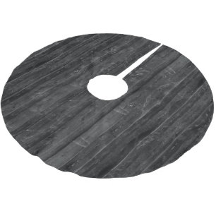 Jupon De Sapin En Polyester Brossé Motif texturé en bois gris foncé