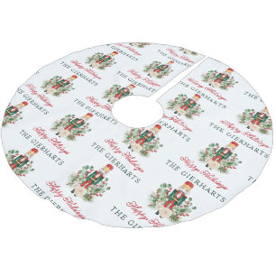 Jupon De Sapin En Polyester Brossé Noël Jours fériés Casse-Noisette Script de la fami