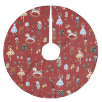 Nutcracker Christmas Ballet Aquarelle Vintage