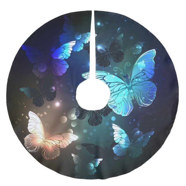 Jupon De Sapin En Polyester Brossé Papillon de nuit (Devant)