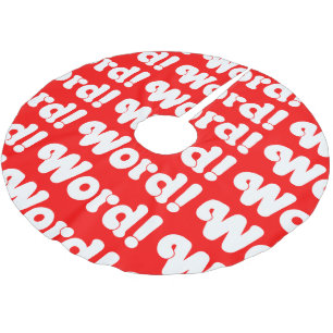 Jupon De Sapin En Polyester Brossé Parole !