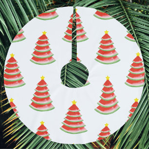 Jupon De Sapin En Polyester Brossé Pastèque