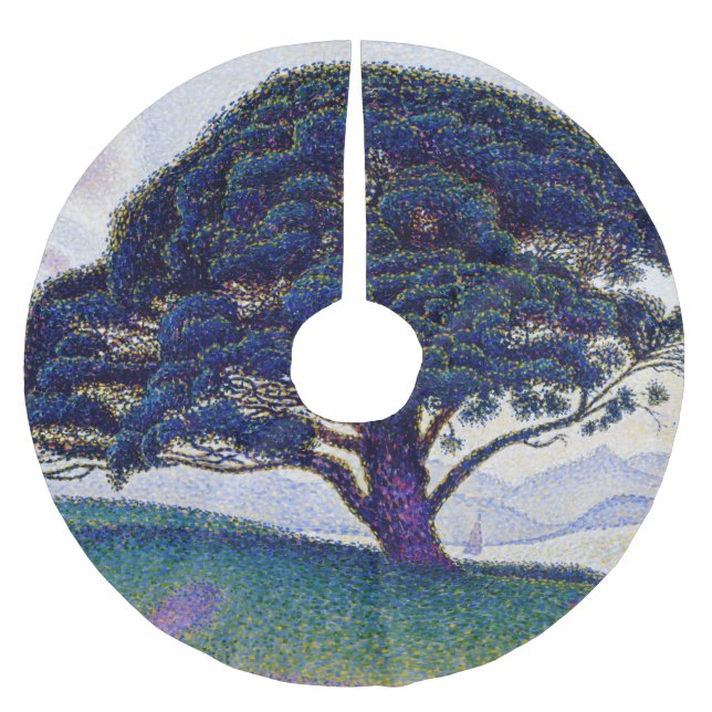 Jupon De Sapin En Polyester Brossé Paul Signac - Le pin Bonaventure (Devant)