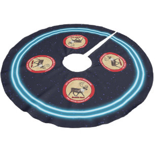 Jupon De Sapin En Polyester Brossé Père Noël - 1er Escadron de transport aérien polai