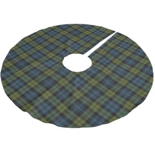 Jupon De Sapin En Polyester Brossé Plaid de tartan de Campbell d'écossais