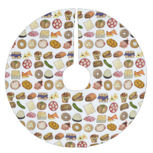 Jupon De Sapin En Polyester Brossé Plats Juifs Traditionnels Cuisine Cuisine