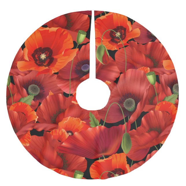 Jupon De Sapin En Polyester Brossé Poppy (Devant)