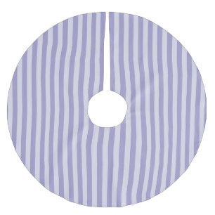 Jupon De Sapin En Polyester Brossé Rayures violettes