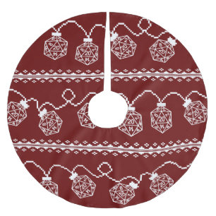 Jupon De Sapin En Polyester Brossé RPG Lights rouge   Imaginaire Tabletop Retro Gamer