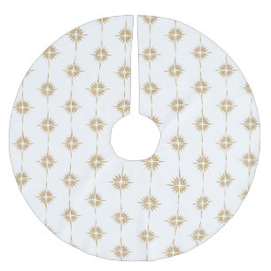 JUPON DE SAPIN EN POLYESTER BROSSÉ STAR OF BETHLEHEM