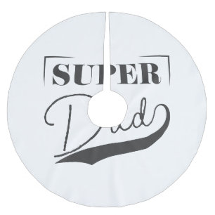 Jupon De Sapin En Polyester Brossé Super papa