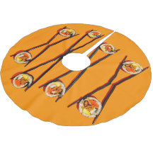 Sushi avec baguettes