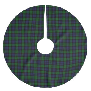 Jupon De Sapin En Polyester Brossé Tartan de Black Watch