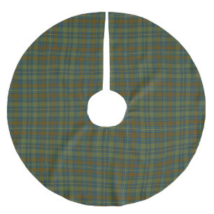 Jupon De Sapin En Polyester Brossé Tartan d'Irlandais de Kerry du comté