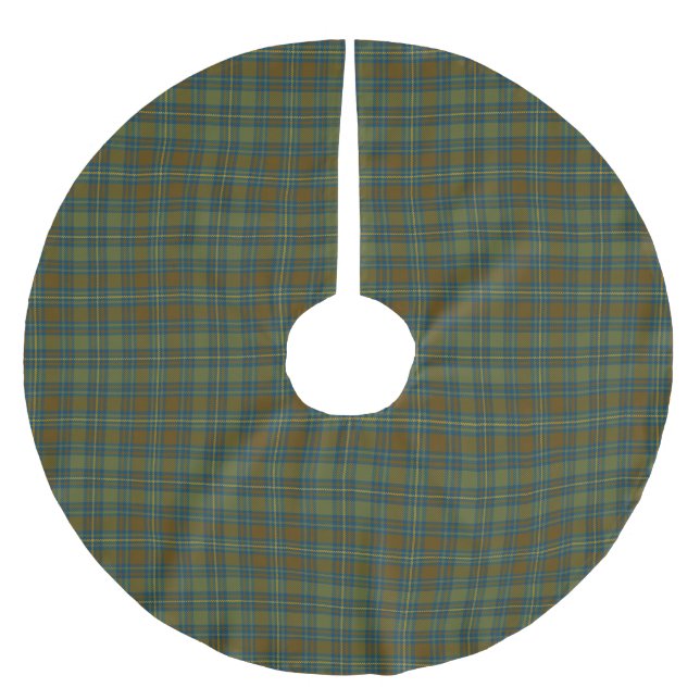 Jupon De Sapin En Polyester Brossé Tartan d'Irlandais de Kerry du comté (Devant)