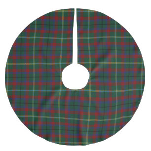 Jupon De Sapin En Polyester Brossé Tartan d'Irlandais de Mayo du comté