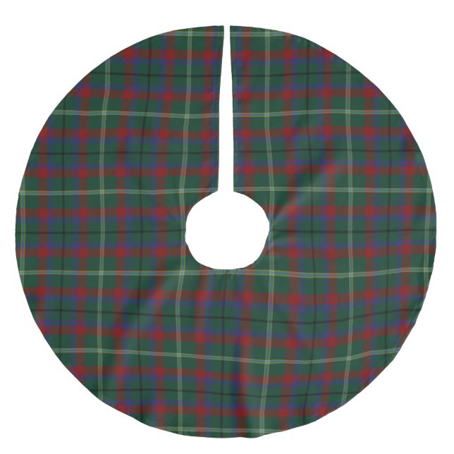 Jupon De Sapin En Polyester Brossé Tartan d'Irlandais de Mayo du comté (Devant)