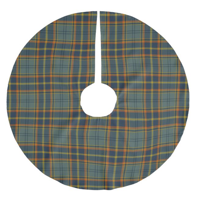 Jupon De Sapin En Polyester Brossé Tartan d'Irlandais du comté d'Antrim (Devant)