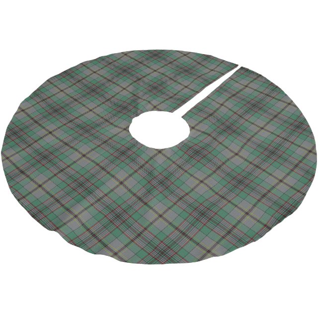 Jupon De Sapin En Polyester Brossé Tartan écossais de Craig de clan (Angle)