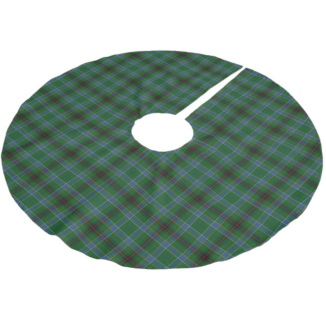 Jupon De Sapin En Polyester Brossé Tartan écossais de Duncan de clan (Angle)
