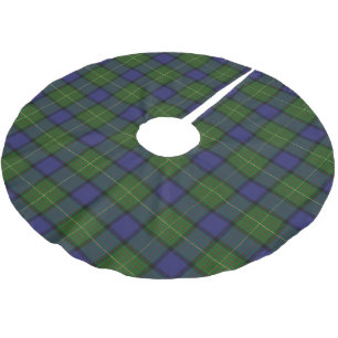 Jupon De Sapin En Polyester Brossé Tartan écossais de Muir de clan