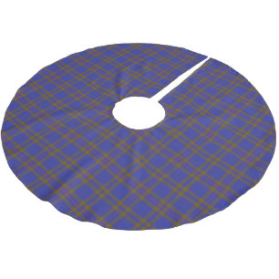 Jupon De Sapin En Polyester Brossé Tartan écossais d'Elliot Elliott de clan