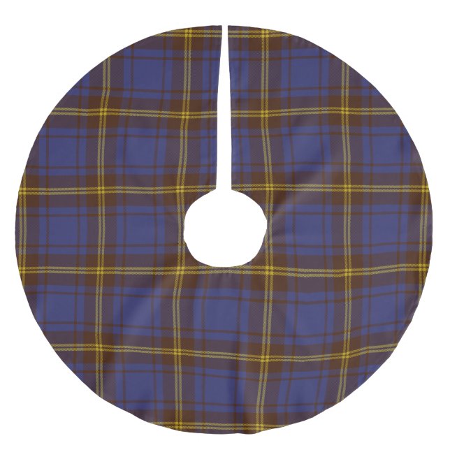 Jupon De Sapin En Polyester Brossé Tartan irlandais du comté de Sligo (Devant)