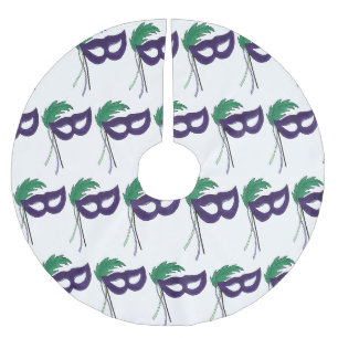 Jupon De Sapin En Polyester Brossé Théâtre Club Drama Masquerade Masque Mardi Gras